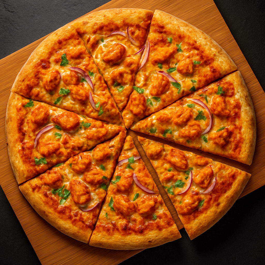 Fresh handcrafted pizza at Pizza 106 Whitemud Crossing